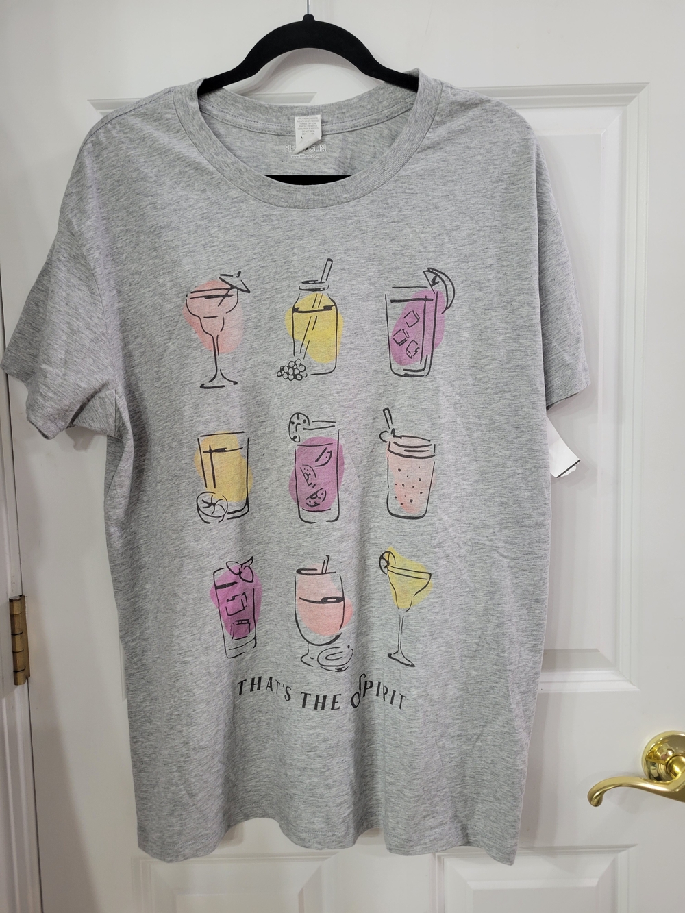 Fifth Sun Heather Gray Crewneck Tee